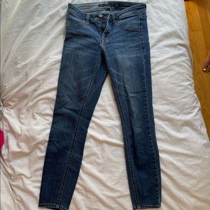 Volcom skinny blue jeans